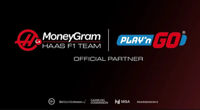 Play'n GO, MoneyGram Haas F1 팀과 다년간 후원 계약 체결